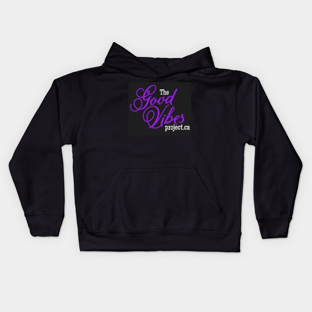 Purple 2 GV Kids Hoodie by GoodVibesOutreach